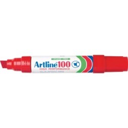 ARTLINE 100 PERMANENT MARKER RED