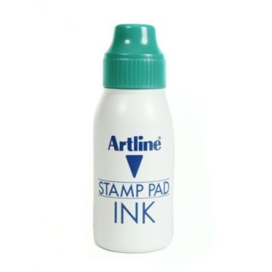ARTLINE STAMP PAD INK 50CC ESA 2N GREEN