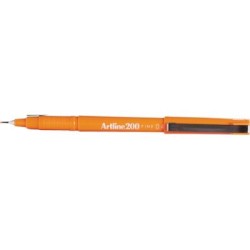 ARTLINE 200 FINELINE PEN 0.4MM ORANGE