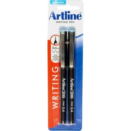 ARTLINE 200 FINELINE 0.4MM HS 2PK