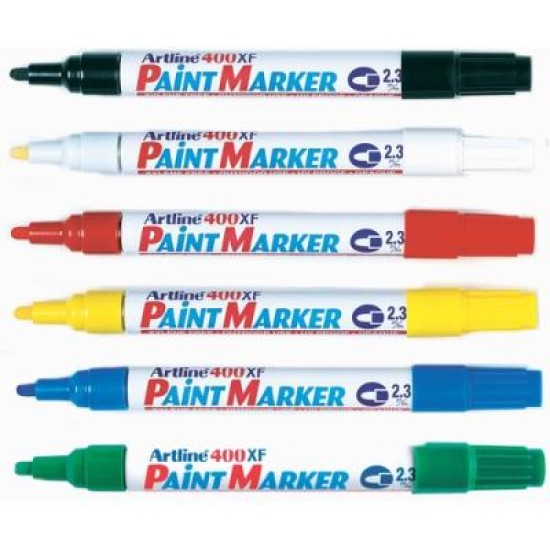 ARTLINE 400 PAINT MARKER 6 COLOUR ASST