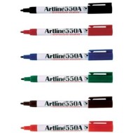 ARTLINE 550A WHITEBOARD MKR 6 COLOUR ASST