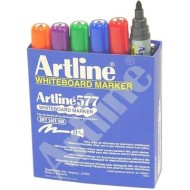 ARTLINE 577 WHITEBOARD MARKER 8 COL ASST