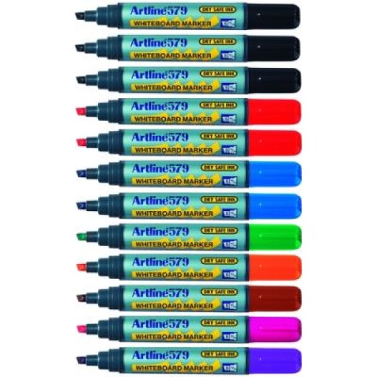 ARTLINE 579 WHITEBOARD MKR ASST