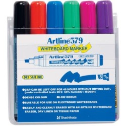 ARTLINE 579 WHITEBOARD MKR ASST (WALLET 6) ARTLINE 579 WHITEBOARD MKR ASST (WALLET 6)