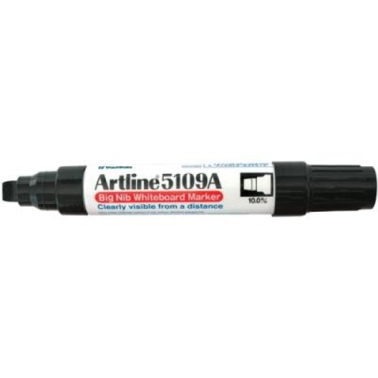 ARTLINE 5109A WHITEBOARD MKR 10MM BLACK