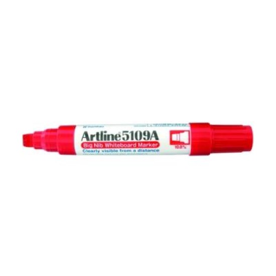 ARTLINE 5109A WHITEBOARD MKR 10MM RED HS