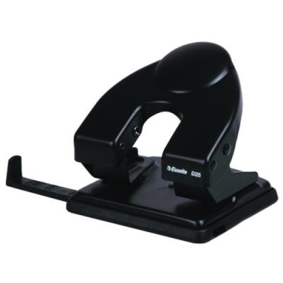 ESSELTE PUNCH D25 2 HOLE 25 SHEET BLACK