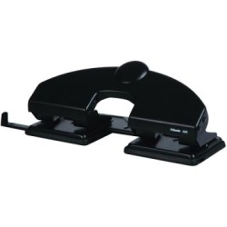 ESSELTE PUNCH Q25 4 HOLE 25 SHEET BLACK