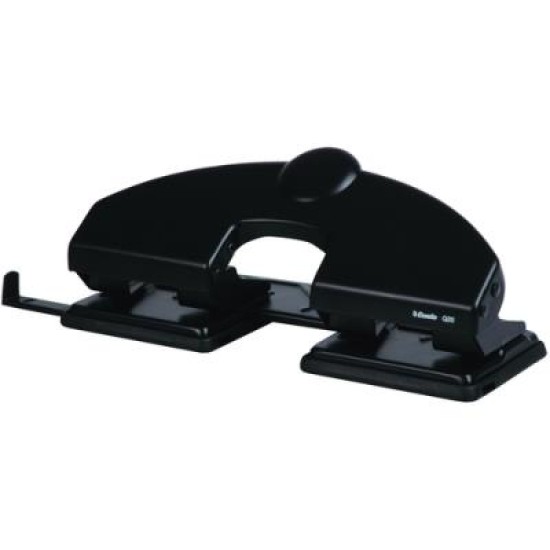 ESSELTE PUNCH Q25 4 HOLE 25 SHEET BLACK