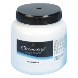CHROMACRYL MEDIUM 1 LITRE GESSO PRIMER CHROMACRYL MEDIUM 1 LITRE GESSO PRIMER