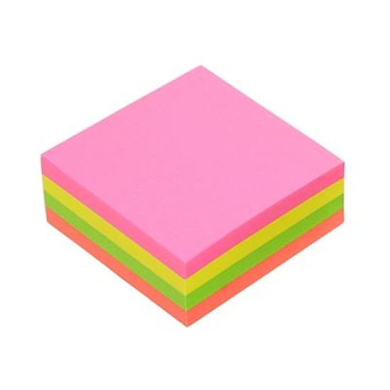 NOTES BRILLLANT CUBE 75X75MM 320SHT ASST