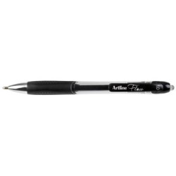 ARTLINE FLOW RETRACTABLE PEN BLACK