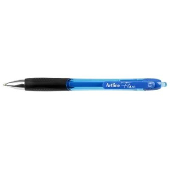 ARTLINE FLOW RETRACTABLE PEN BLUE