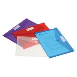 COLOURHIDE DISPLAYBOOK NON-REFILL A4 40PK BLUE