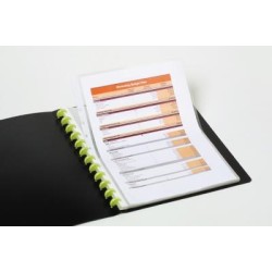 DISPLAY BOOK  A4 REFILLABLE KWIK ZIP