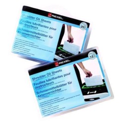 REXEL SHREDDER OIL SHEETS PK12 REXEL SHREDDER OIL SHEETS PK12