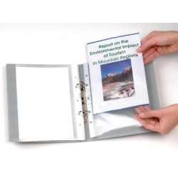 MARBIG SHEETPROTECTORS L/WEIGHT A5 100BX