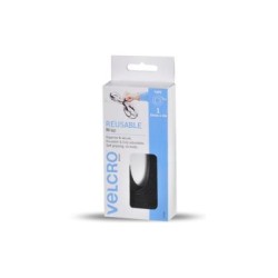VELCRO ADJUSTABLE WRAP19MMX3M BLK PK1 HS