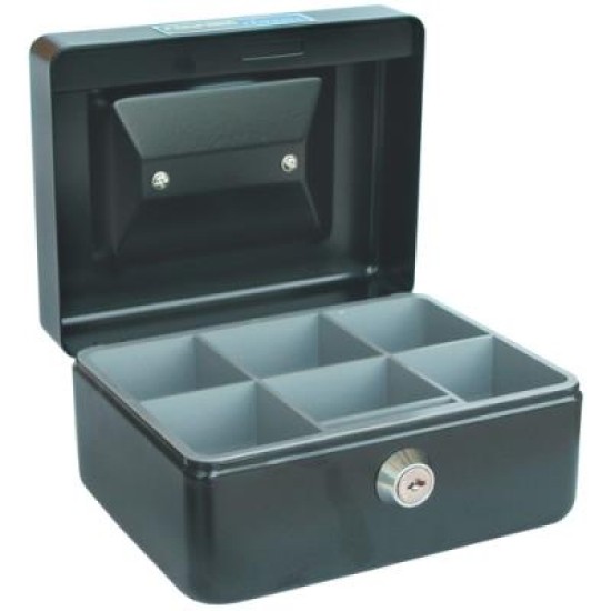 ESSELTE CLASSIC CASH BOX NO6 BLACK