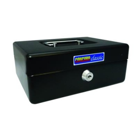 ESSELTE CLASSIC CASH BOX NO8 BLACK