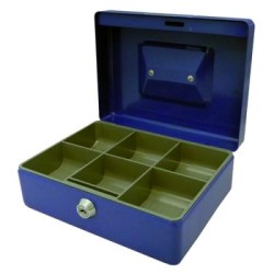 ESSELTE CLASSIC CASH BOX NO8 BLUE ESSELTE CLASSIC CASH BOX NO8 BLUE