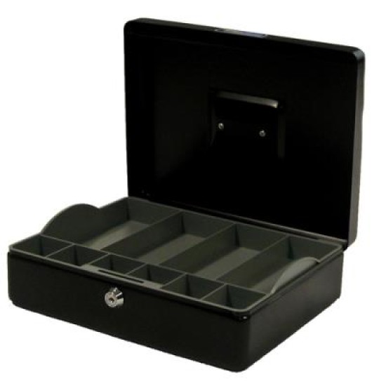 ESSELTE CLASSIC CASH BOX NO12 BLACK