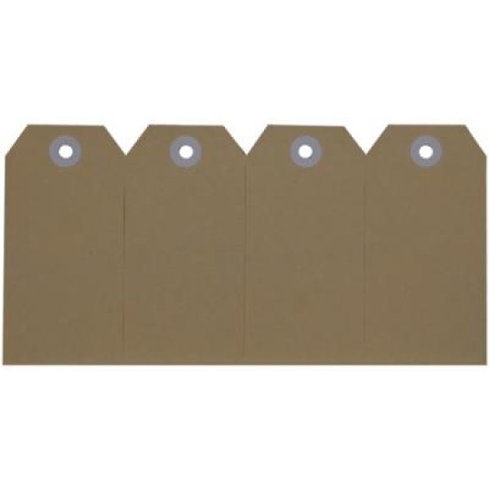 ESSELTE SHIPPING TAGS NO.2 40X82MM BUFF