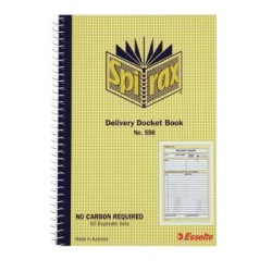 SPIRAX 556 DELIVERY BOOK NCR S/O