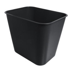 ESSELTE SWS PLASTIC WASTE BIN 15L BLACK