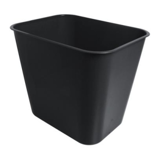 ESSELTE SWS PLASTIC WASTE BIN 15L BLACK