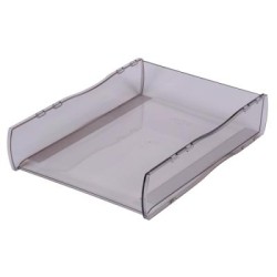 ESSELTE NOUVEAU DOCUMENT TRAY SMOKE