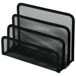 ESSELTE METAL MESH VERTICAL SORTER BLACK