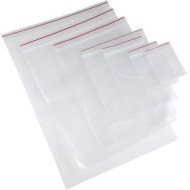 ESSELTE ZIP LOCK BAGS 155X230MM 