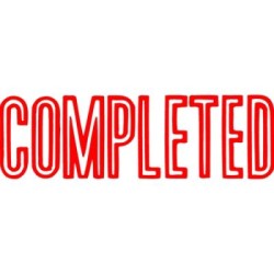 XSTAMPER CX-BN 1026 COMPLETED RED