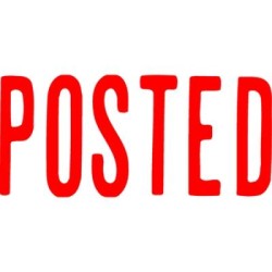 XSTAMPER CX-BN 1047 POSTED RED