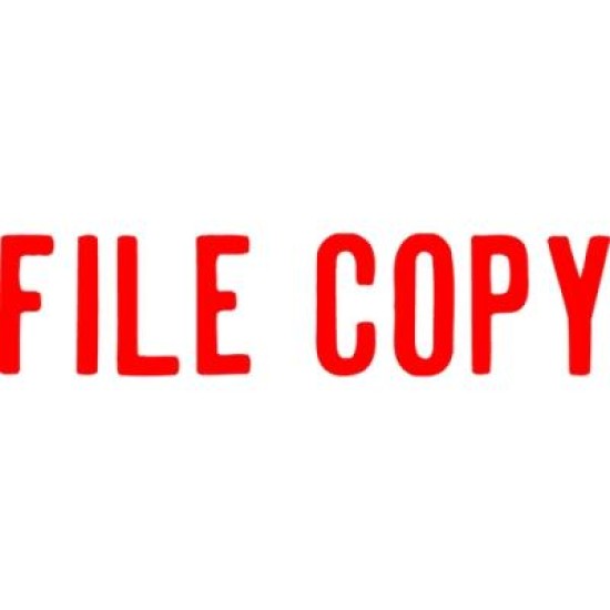 XSTAMPER CX-BN 1071 FILE COPY RED
