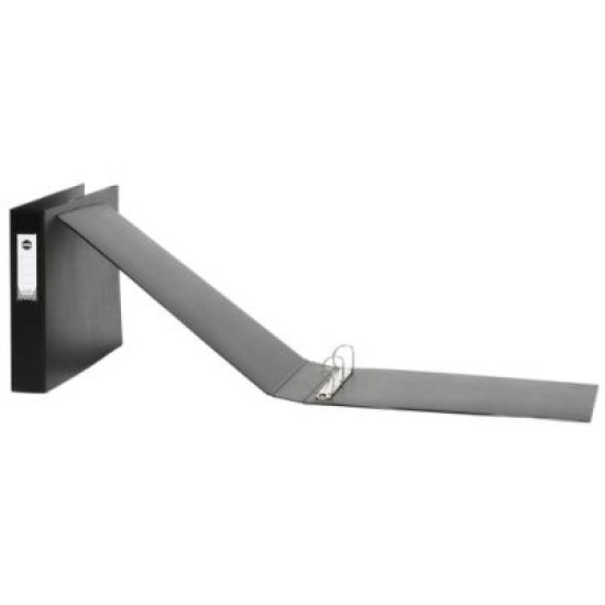 MARBIG RINGBINDER DLX A3 38MM L/C 3D PVC BLK