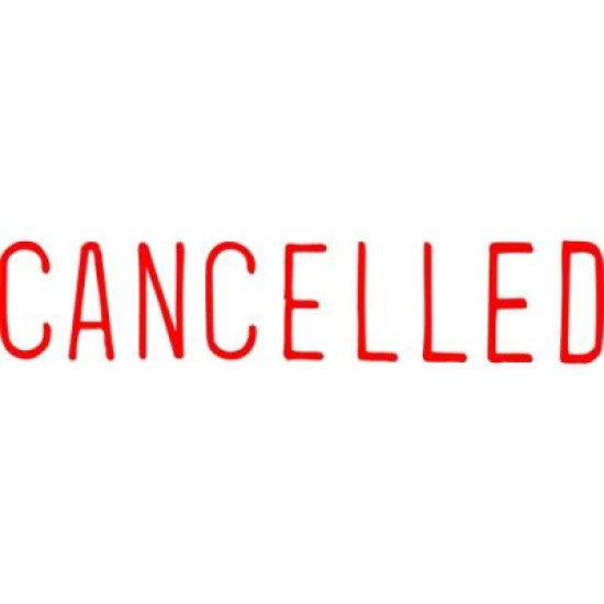XSTAMPER CX-BN 1119 CANCELLED RED