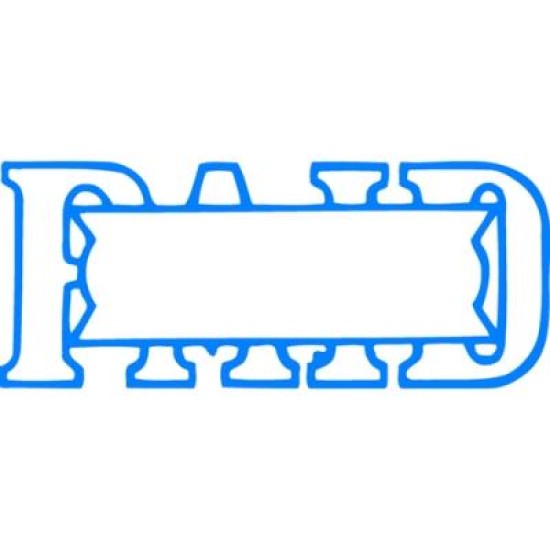 XSTAMPER CX-BN 1201 PAID/DATE BLUE