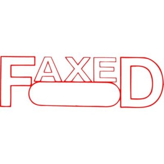 XSTAMPER CX-BN 1350 FAXED/DATE RED