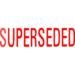 XSTAMPER CX-BN 1366 SUPERSEDED RED