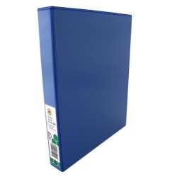 MARBIG RINGBINDER CLEARVIEW A4 25MM 2D PP BLU MARBIG RINGBINDER CLEARVIEW A4 25MM 2D PP BLU