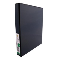 MARBIG RINGBINDER CLEARVIEW A4 25MM 2D PP BLK MARBIG RINGBINDER CLEARVIEW A4 25MM 2D PP BLK