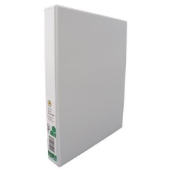 MARBIG RINGBINDER CLEARVIEW A4 25MM 2D PP WHT MARBIG RINGBINDER CLEARVIEW A4 25MM 2D PP WHT
