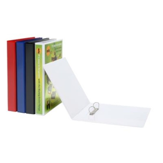 MARBIG RINGBINDER CLEARVIEW A4 38MM 2D PP BLK