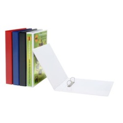 MARBIG RINGBINDER CLEARVIEW A4 38MM 4D PP RED