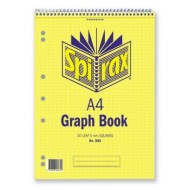 SPIRAX 585 GRAPH 5MM A4 T/O 30 LEAF