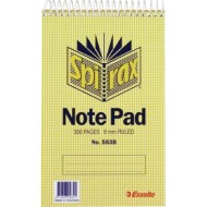 SPIRAX 563B NOTE BOOK REPORTERS T/O