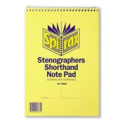 SPIRAX 566A NOTE BOOK STENO T/O 200 PG SPIRAX 566A NOTE BOOK STENO T/O 200 PG